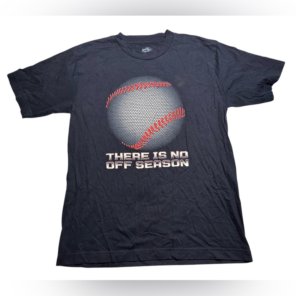 Boys baseball print tee